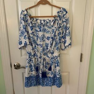 Blue Island Swimsuit Cover Up